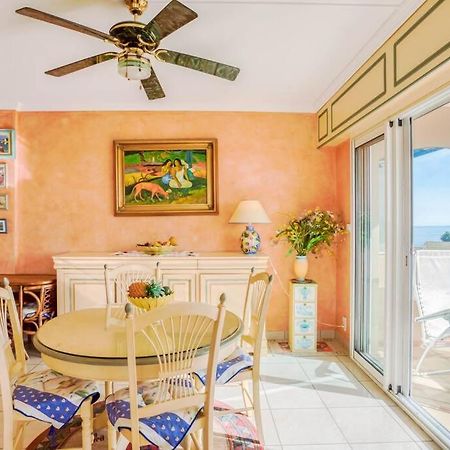 Апартаменты A6- 2 Bdr Incredible Sea View - Ac, Garage & Terrace Антиб Экстерьер фото